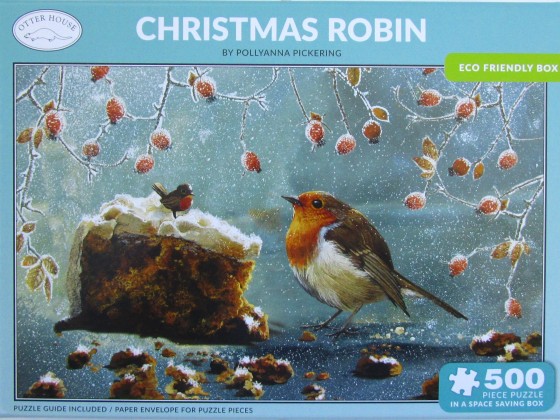 (RESERVIERT f. Eselfan) Christmas Robin	500	OTTER HOUSE	2020 Nr. 74458	Breit	490 x 342 	Bestand Nr. 117 2166