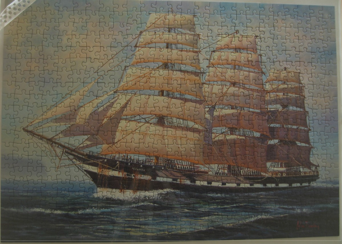 Seegelschiff 2