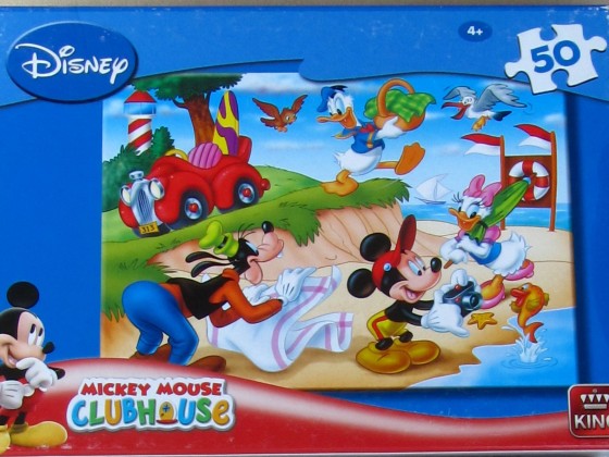 Mickey Mouse Clubhouse	50	KING	Disney	4736A	Breite 24,4 x 17,7		Bestand Nr. 049 2222	OK