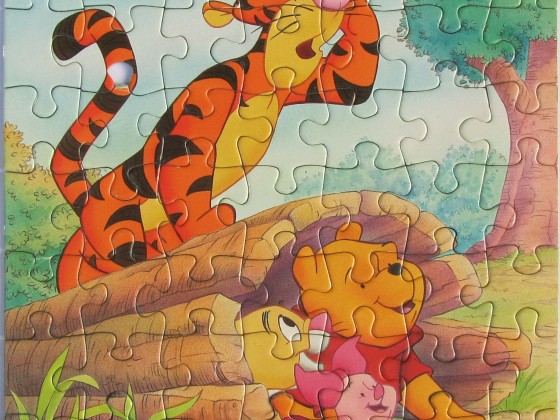 Winnie und Ferkel (A)	49	RAVENSBURGER	1999 Disney Winnie the Pooh	3x49	09 223 9	 Quadrat 17,8 x 17,8		Bestand Nr. 048 2221