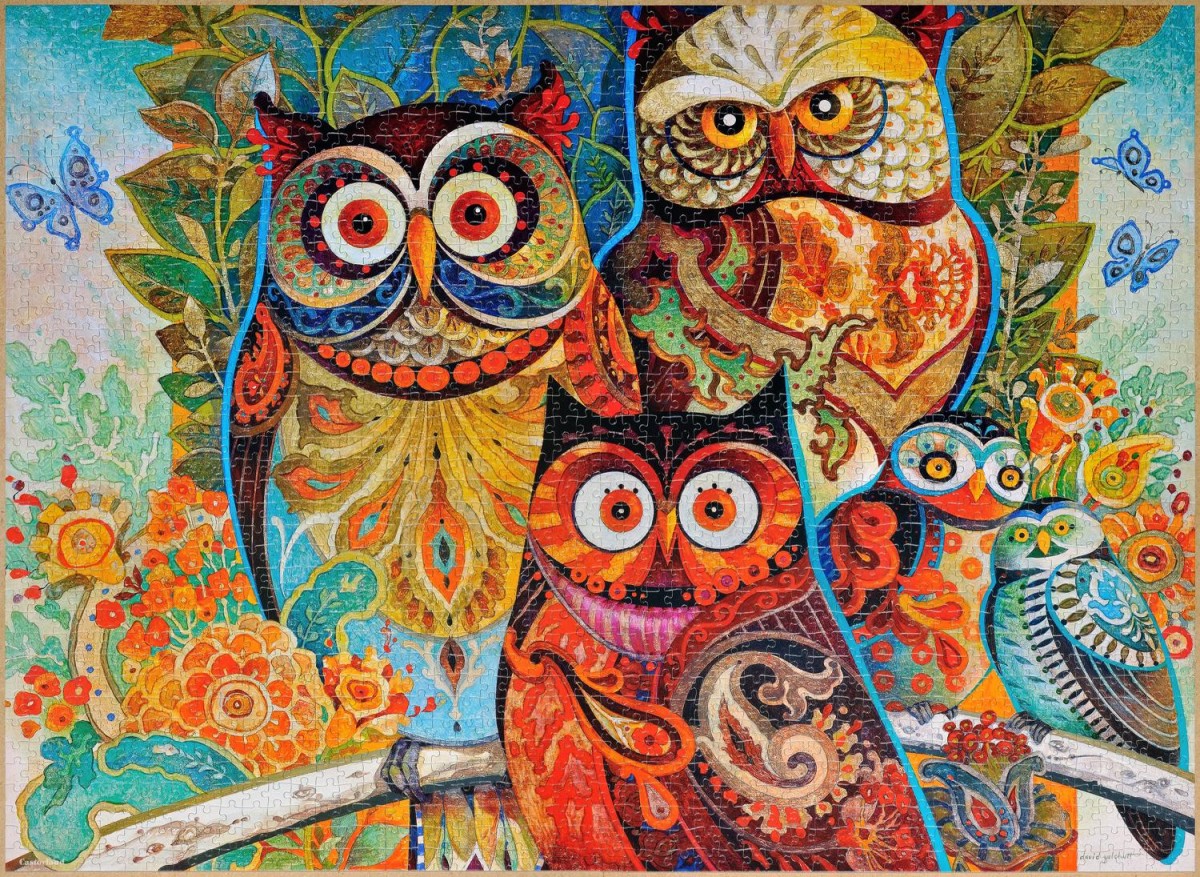 Castorland - Owls, 2000