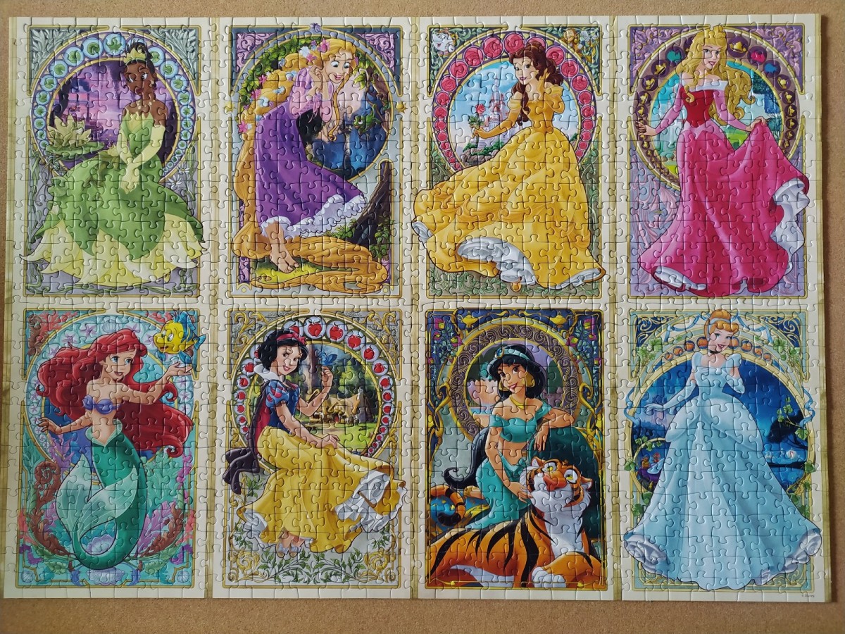Disney: Nouveau Art Prinzessinnen, 1000 Teile (Ravensburger)