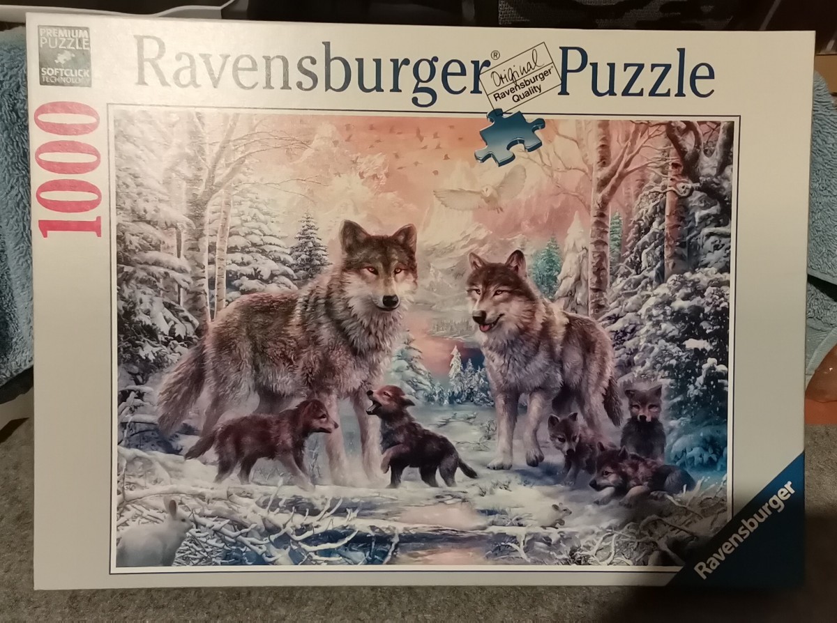 "Arktische Wölfe" von Ravensburger Puzzle