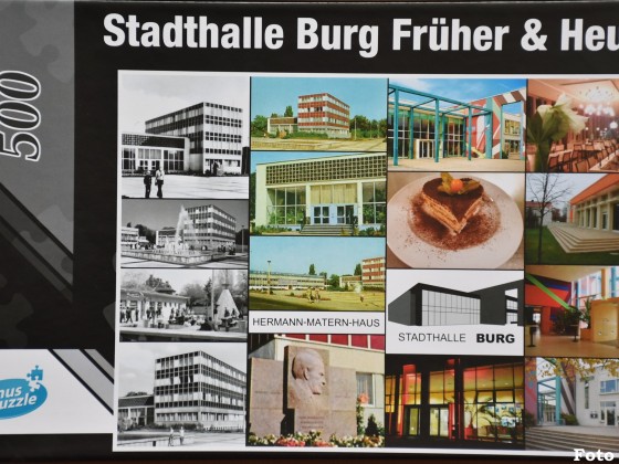 Stadthalle Burg Früher & Heute
