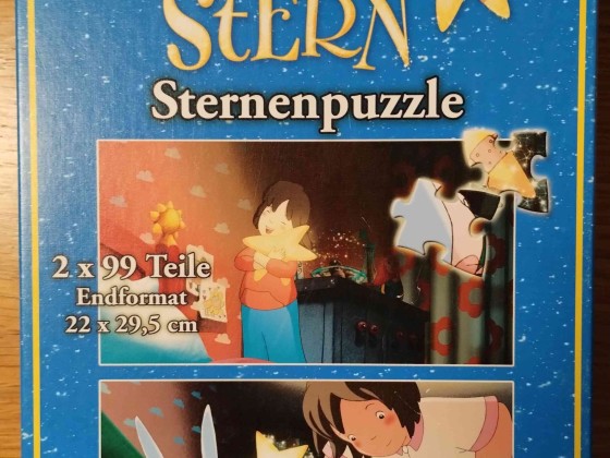 Lauras Stern Sternenpuzzle, 2 x 99 Teile, Amigo