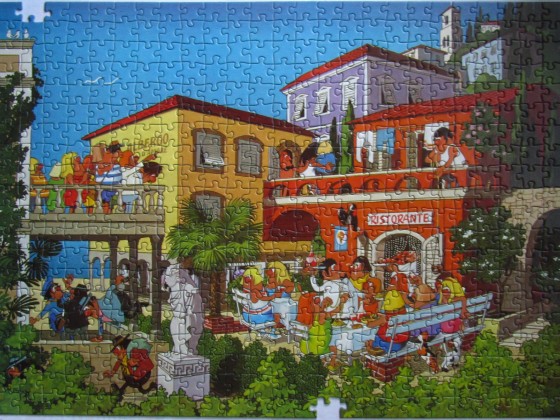 Albergo d’amore	500	PIATNIK		Holiday-Puzzle	5330	Breit 36 x 49 cm		Bestand Nr. 086 2061