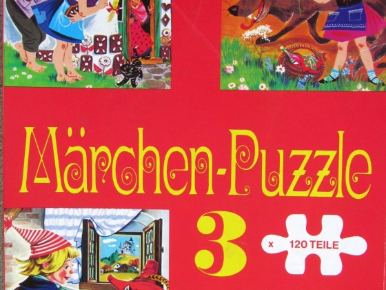 PIATNIK 5238 Märchen-Puzzle 	 3x 120			Bestand Nr. 105 2291