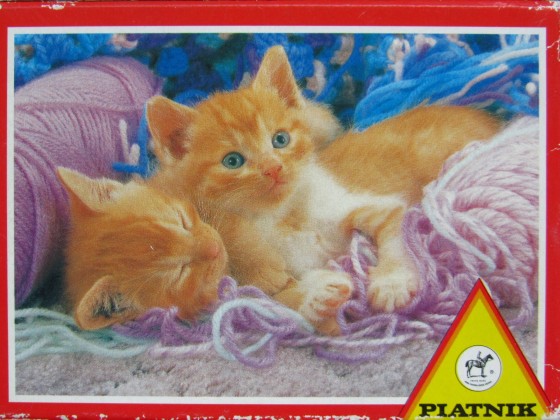 PIATNIK 501197 - 5074 Kätzchen in rosa Wolle	(My Animal friends)	24 Teile
