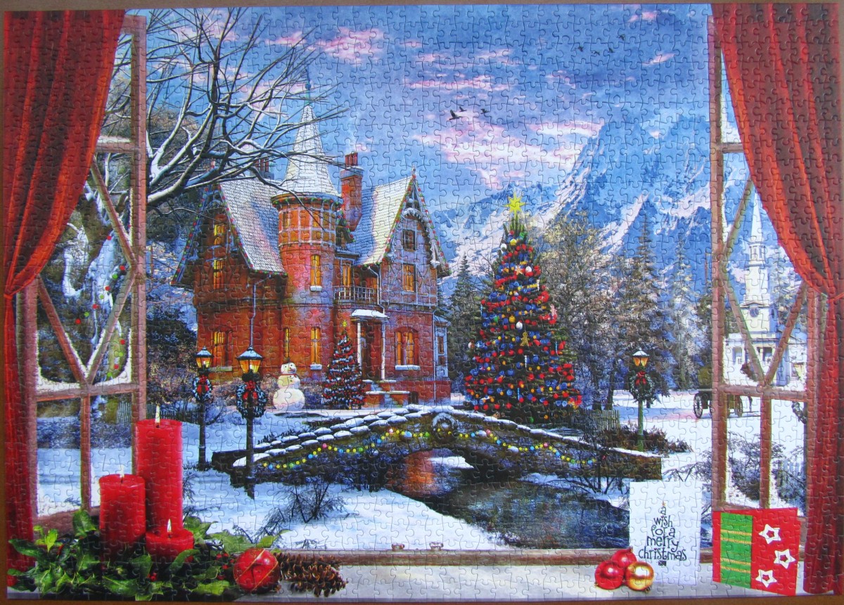 Christmas Mountain View	1500	BLUEBIRD	Dominic Davison		70 190	68 x 48	Breit	Bestand Nr. 096 1053