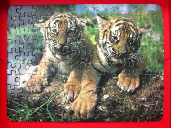 Tierkinder x 2  Teile 120 x3	PIATNIK	Vor 1978	Nursery Zoo	5273			Bestand Nr. 102 2288
