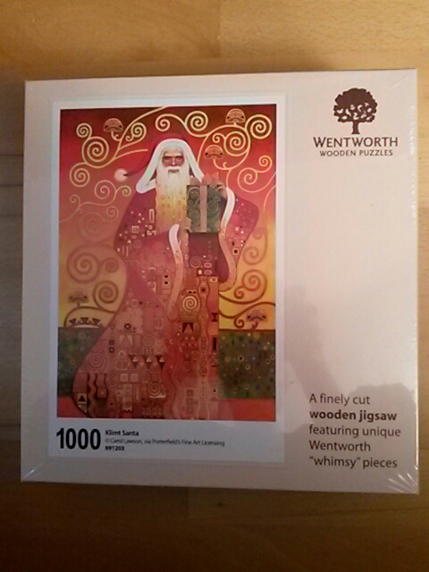Wentworth Wooden Puzzle - 1000 Teile Klimt Santa - Art. 691203