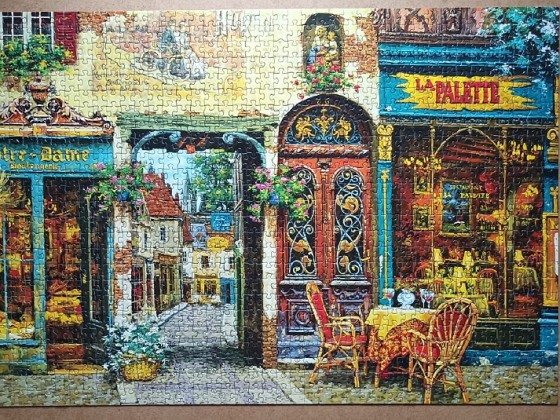 La Palette Notre Dame by Viktor Shvaiko 1000 pieces ( Educa Puzzle )