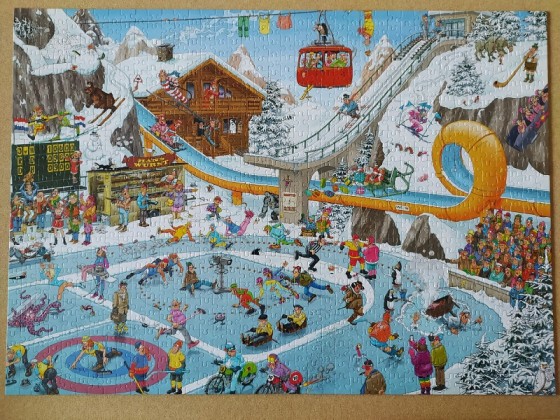 JvH: Winterspiele, 1000 Teile (Jumbo)