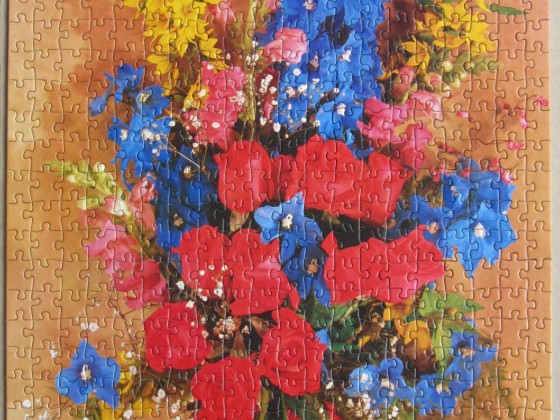 Blumenstrauß	500	PIATNIK	ab 1978	Natur	5320		Hoch 36 x 49 cm	Bestand Nr. 112 2230
