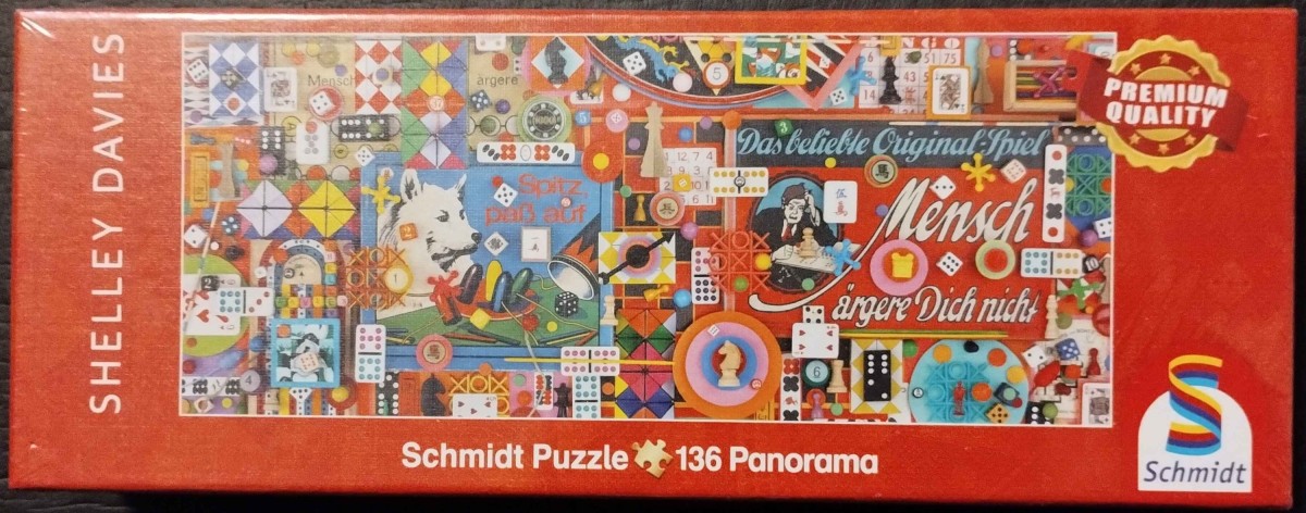 Vintage-Gesellschaftsspiele, Schmidt, 136 Teile
