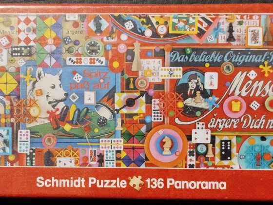Vintage-Gesellschaftsspiele, Schmidt, 136 Teile