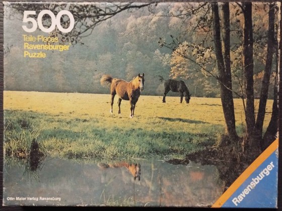 Pferde auf der Weide, Ravensburger, 500 Teile
