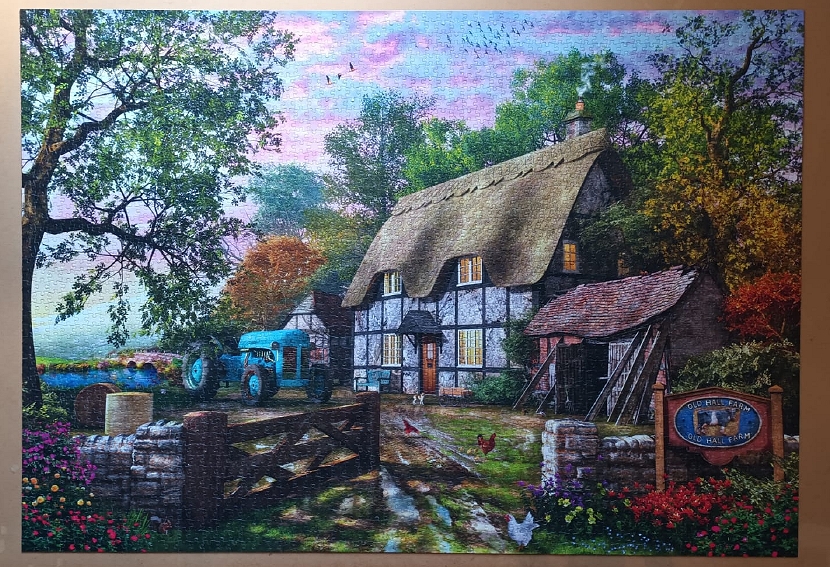 The Farmer's Cottage by Dominic Davison 3000 pieces ( Jumbo)