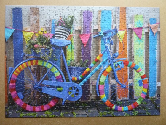 Grafika "Mein schönes buntes Fahrrad" 500 Teile