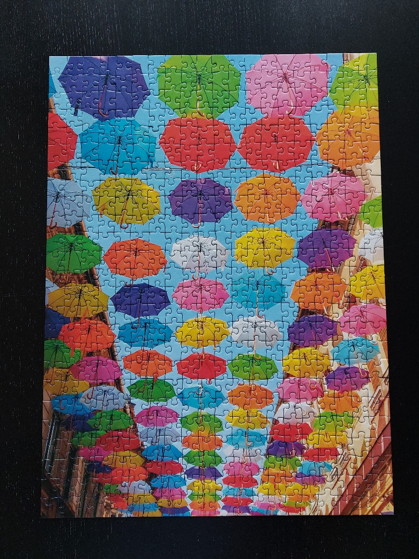 Farbenfrohe Schirme