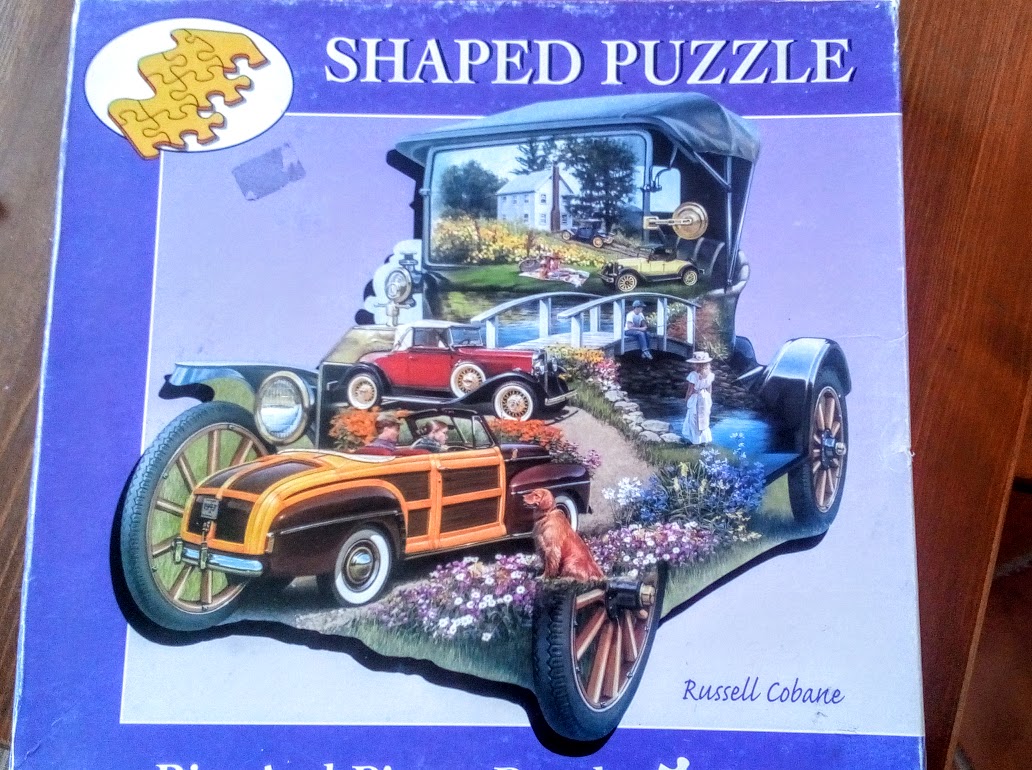 Shaped Puzzle Car-Bits and Pieces-650 Teile