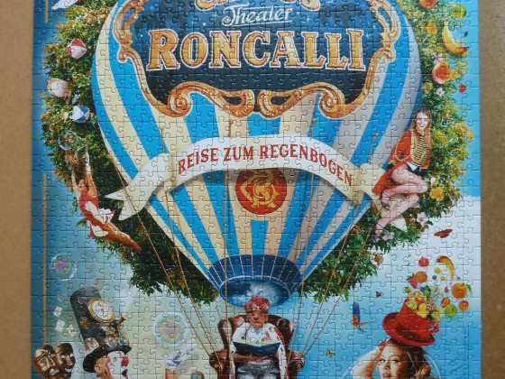 Piatnik "Circus Roncalli - Reise zum Regenbogen" 1000 Teile - Reserviert