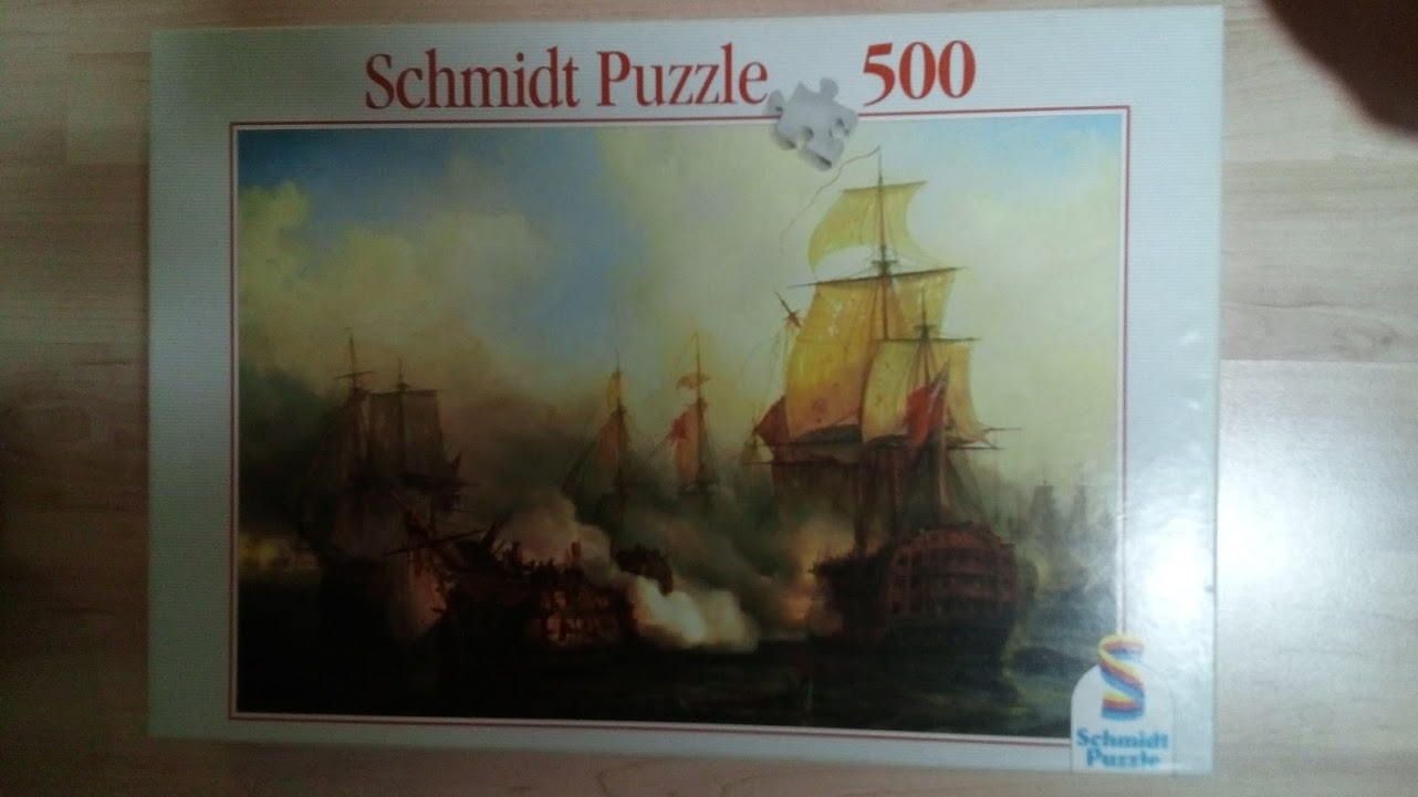 Seeschlacht von Trafalger-Schmidt-500 Teile