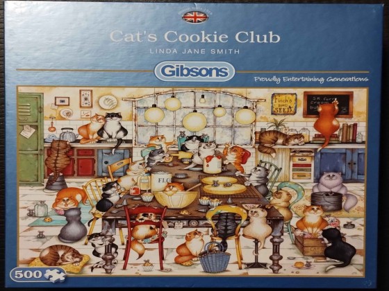 Cat's Cookie Club, 500 Teile, Gibsons