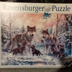 "Arktische Wölfe" von Ravensburger Puzzle