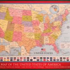 Map of the United States of America