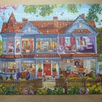 Schmidt "Haus im Frühling" 1000 Teile - Leihpuzzle