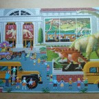 Mega Puzzle "Hometown - Dinosaur Museum" 1000 Teile - Reserviert