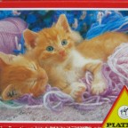 PIATNIK 501197 - 5074 Kätzchen in rosa Wolle	(My Animal friends)	24 Teile
