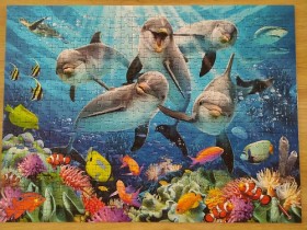 Delfine im Korallenriff, 500 Teile (Ravensburger)