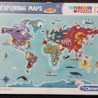 Exploring Maps - Weltkarte, Clementoni, 250 Teile