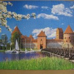 Burg Trakai Litauen-Castorland-1000 Teile