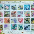 Briefmarkensammlung-Ravensburger-1000 Teile