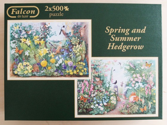 Spring and Summer Hedgerow (Anne Searle) von Falcon (Jumbo)