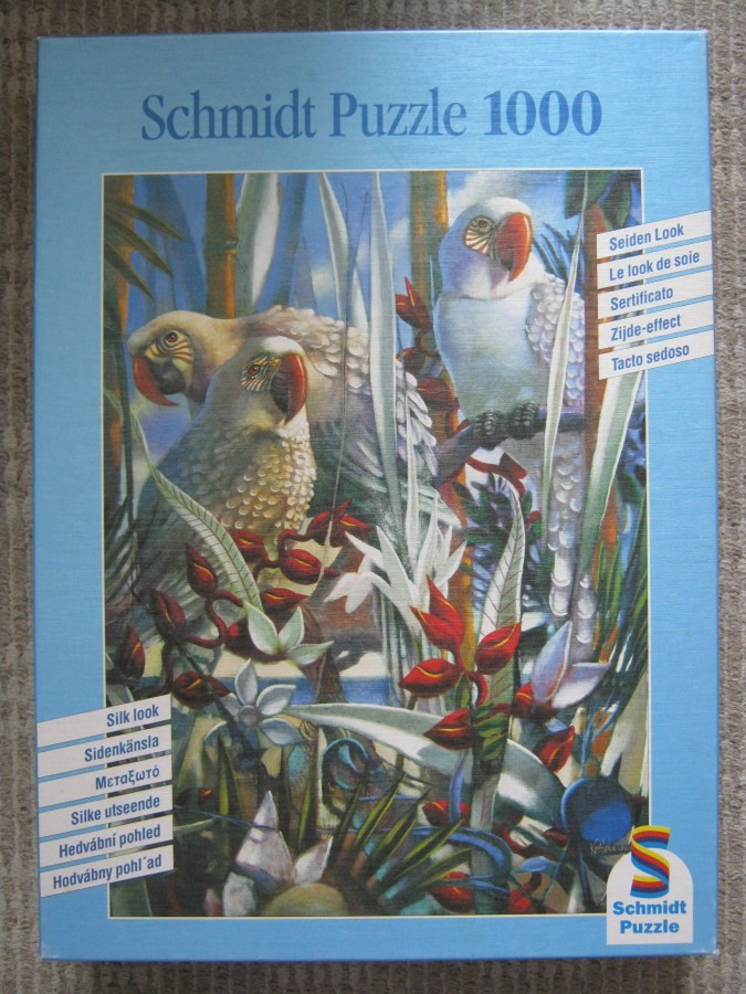Papageien, 1000 Teile (Schmidt)