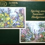 Spring and Summer Hedgerow, Falcon, 2 x 500 Teile