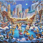 Micj´key and Friends Skating in Central Park