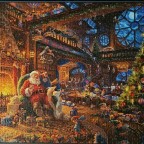 Thomas Kinkade - Santa's Werkstatt