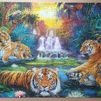 Tigers at the Waterhole, 3168 pieces ( Ravensburger Puzzle )