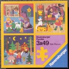 Hänsel und Gretel, 3 x49 Teile, Ravensburger