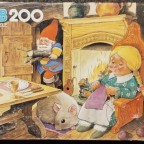 Zwerg beim Holzholen, MB, 200 Teile