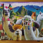 Llamas in the mountains, 500 Teile (Trefl)