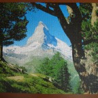 Das Matterhorn 1000 LIGRA 1988 Riesen Puzzle-Sortiment Nr.2810.3 671 x 486 Breit Bestand Nr. 007 C