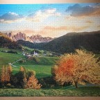 Santa Maddalena - Dolomites,  3000 pieces  ( Clementoni )