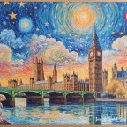 Impressionist Sky over London