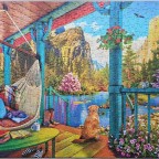 Hängematte mit Ausblick